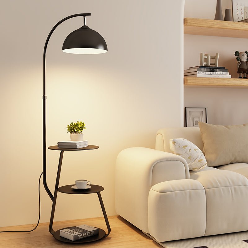 Floor Lamp With A Display Base - ZozHome