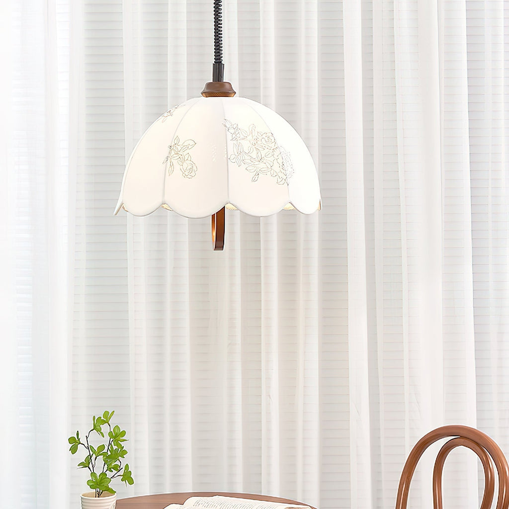 Floral Grace Pendant Lamp - ZozHome