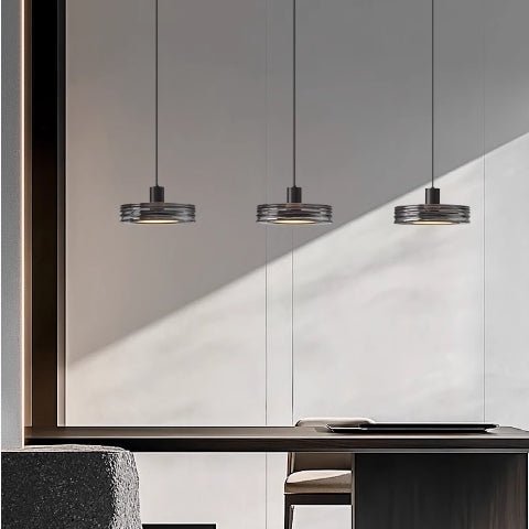 Flying Disc Pendant Light