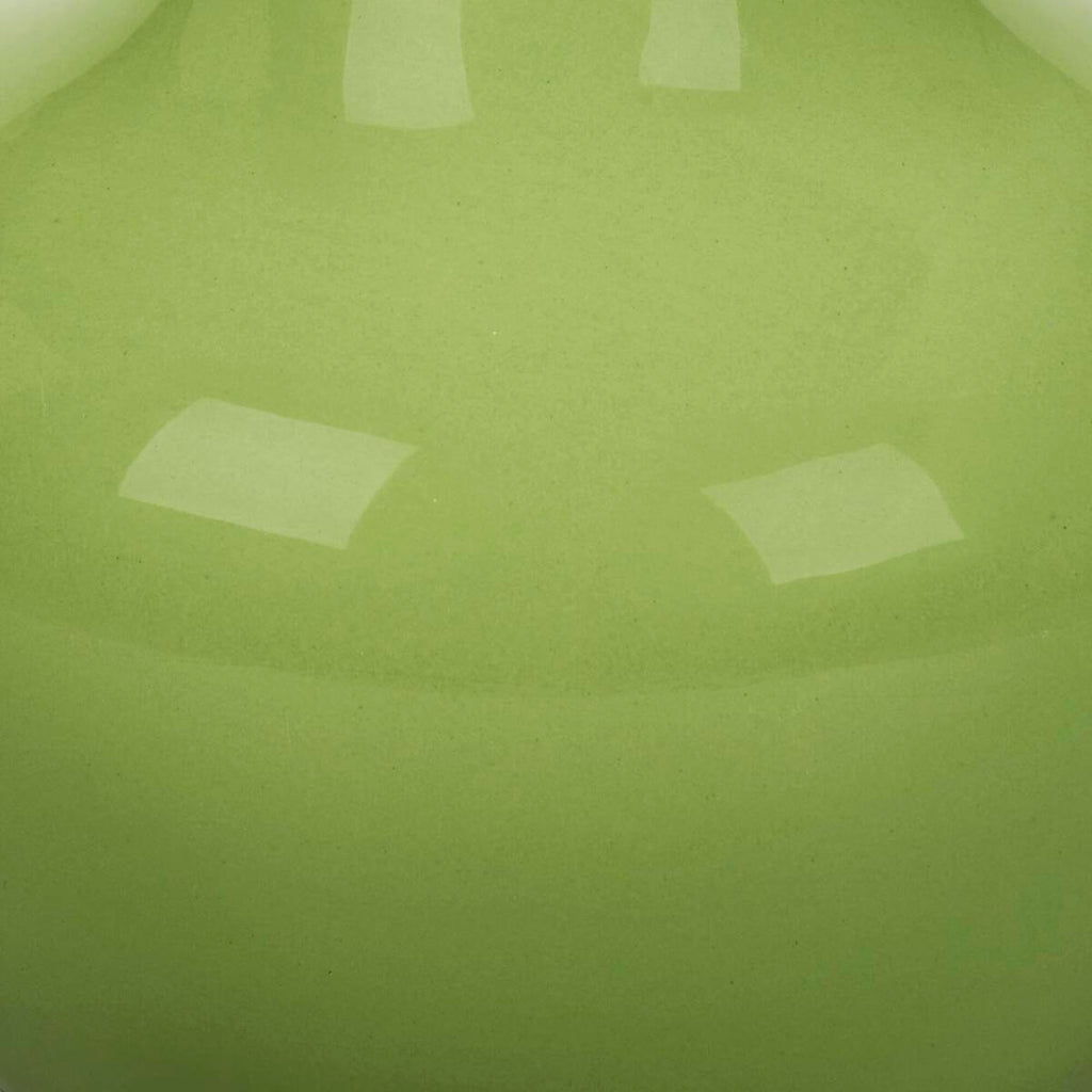 Genie-Inspired Green Ceramic Table Lamp
