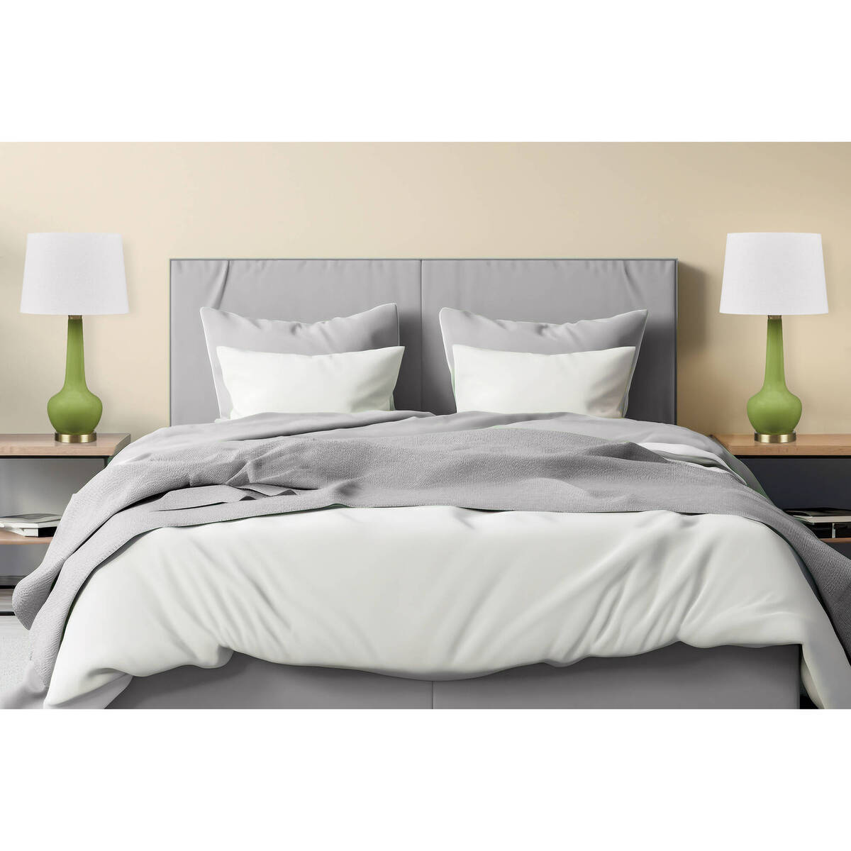 Genie-Inspired Green Ceramic Table Lamp