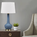 Genie Style Blue Ceramic Table Lamp