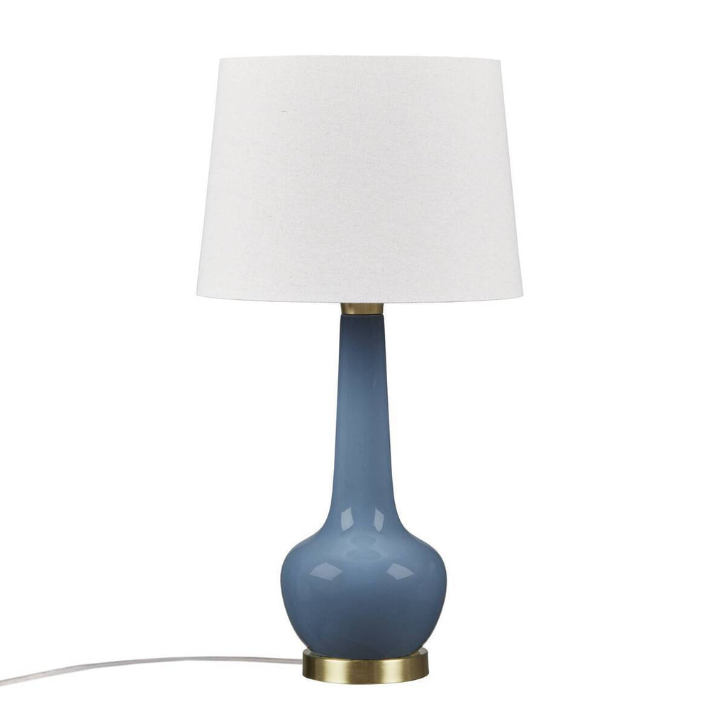 Genie Style Blue Ceramic Table Lamp
