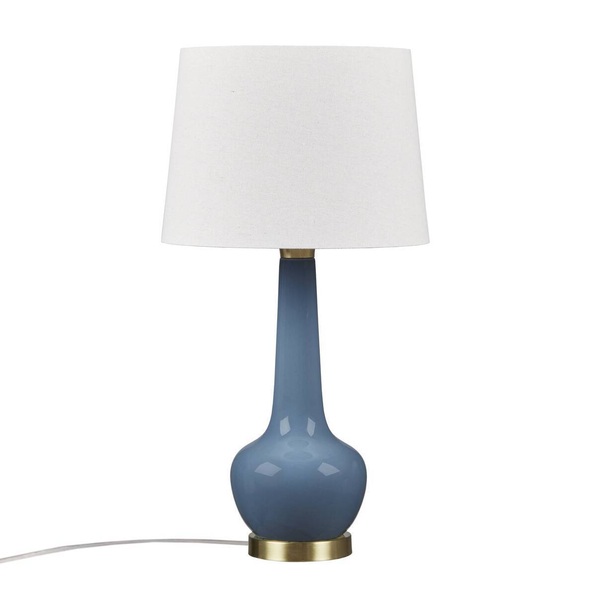 Genie Style Blue Ceramic Table Lamp
