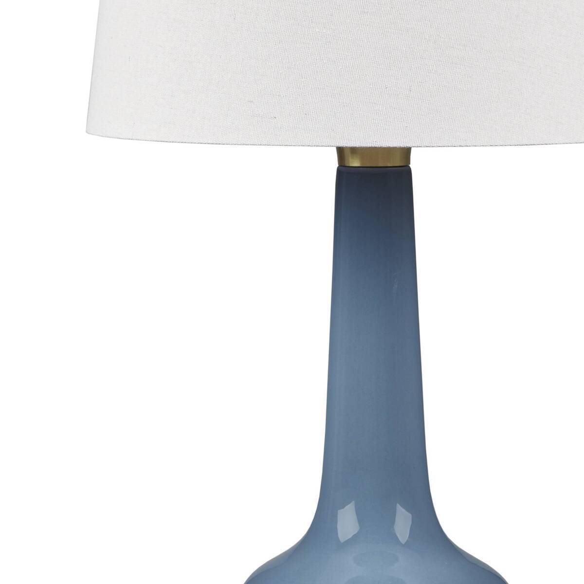 Genie Style Blue Ceramic Table Lamp