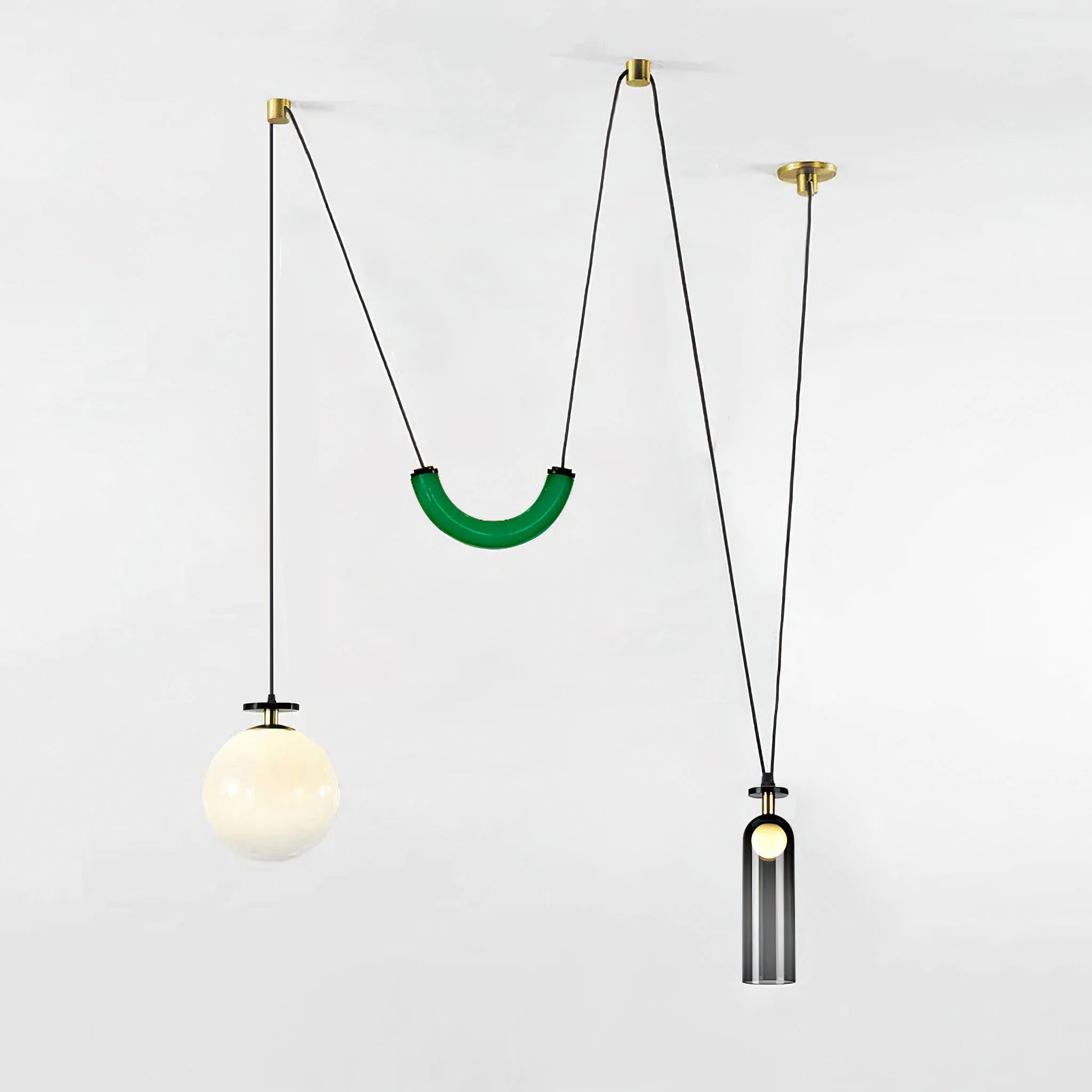 Geometric Shape Art Modern Chandelier