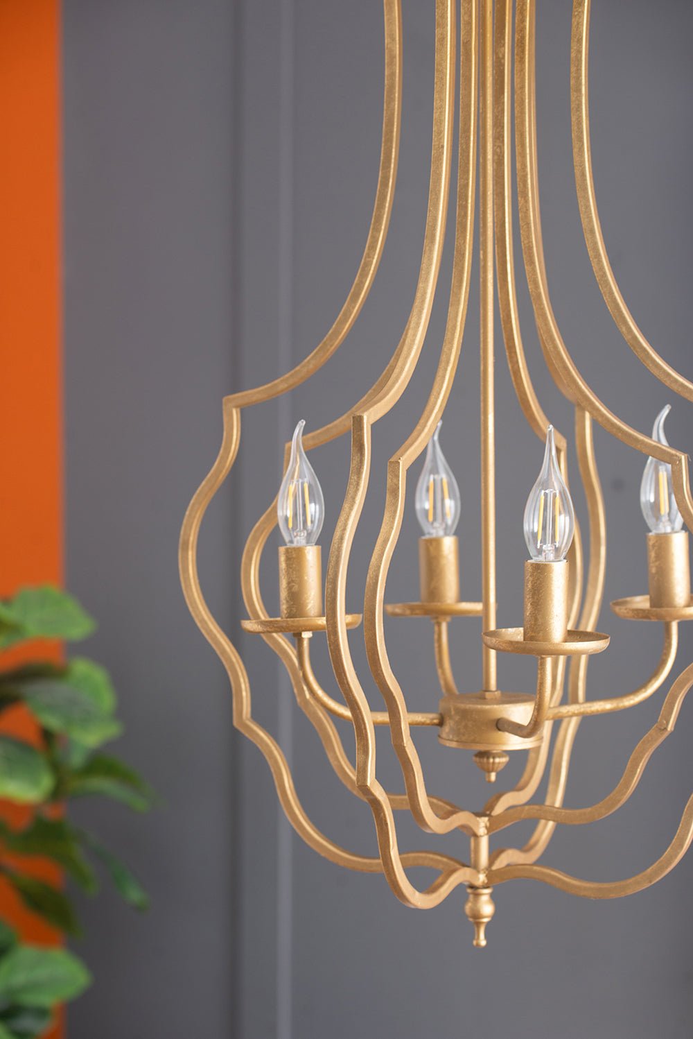 Gilded Nest Chandelier