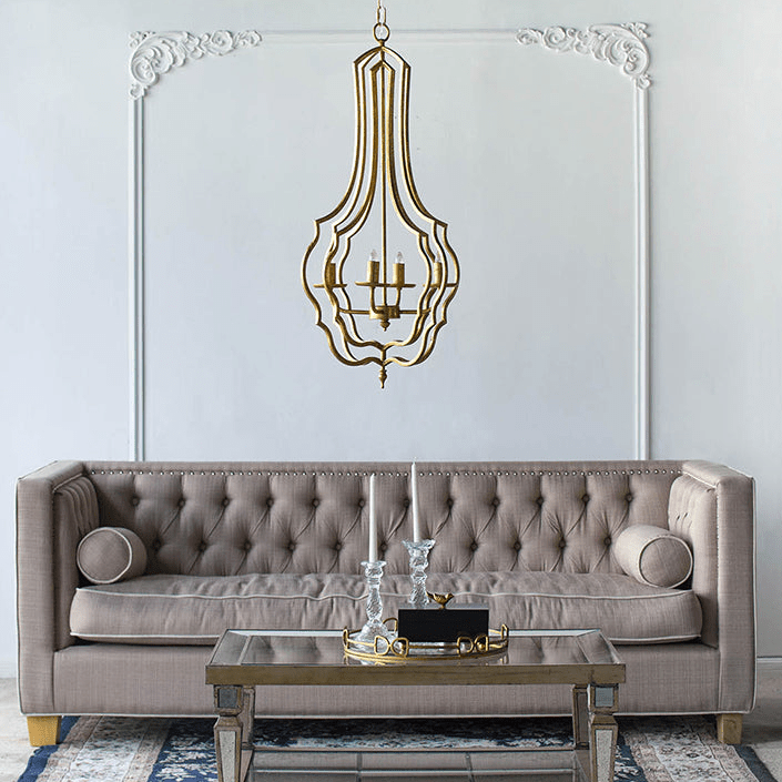 Gilded Nest Chandelier