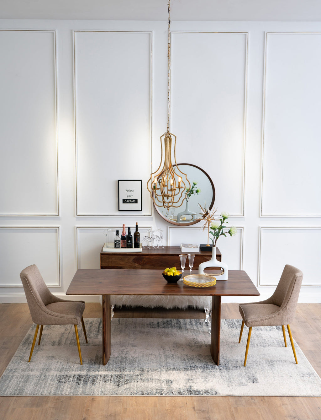 Gilded Nest Chandelier