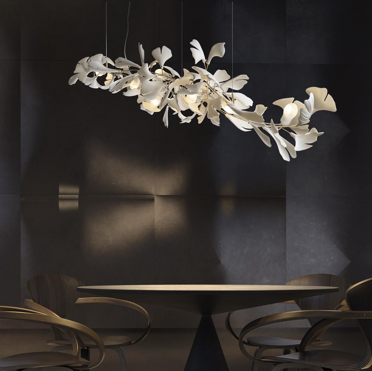 Ginkgo Chandelier A
