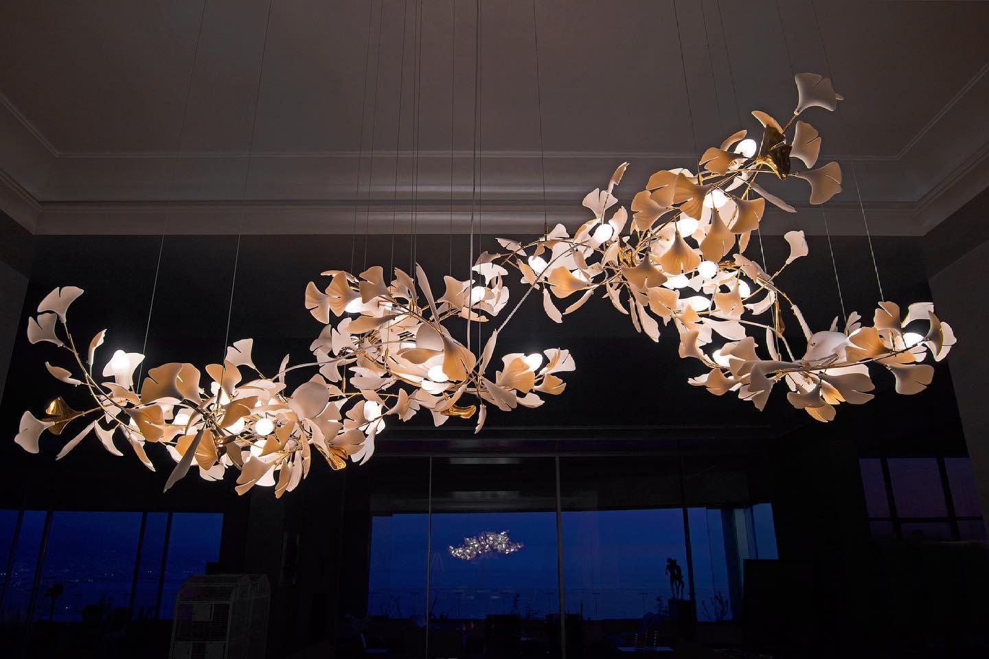 Ginkgo Chandelier A