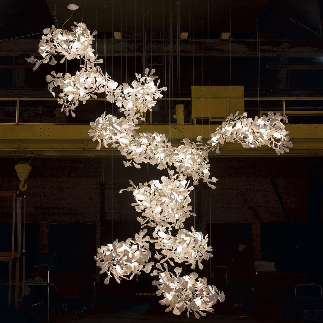 Ginkgo Chandelier F