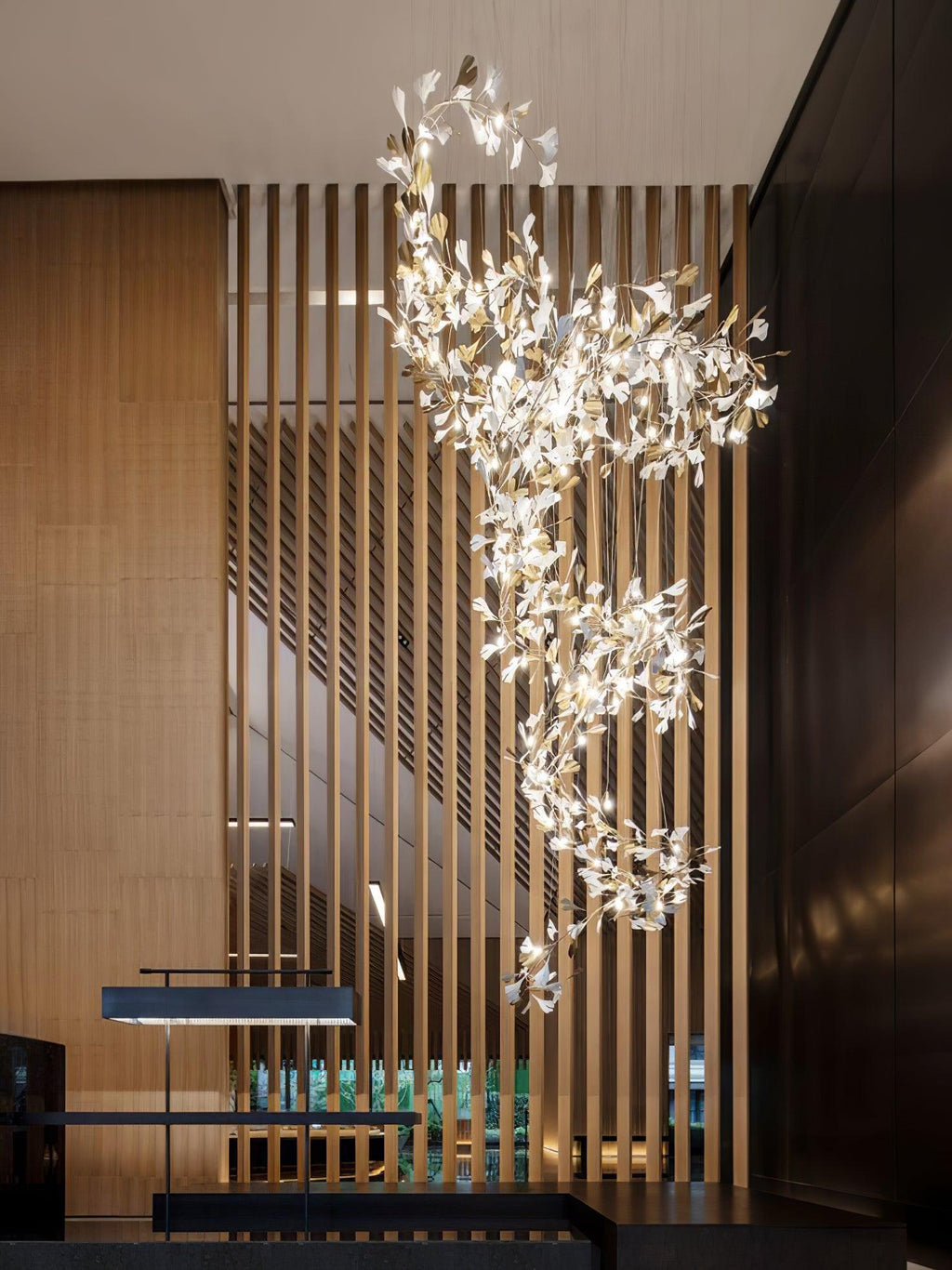 Ginkgo Chandelier F
