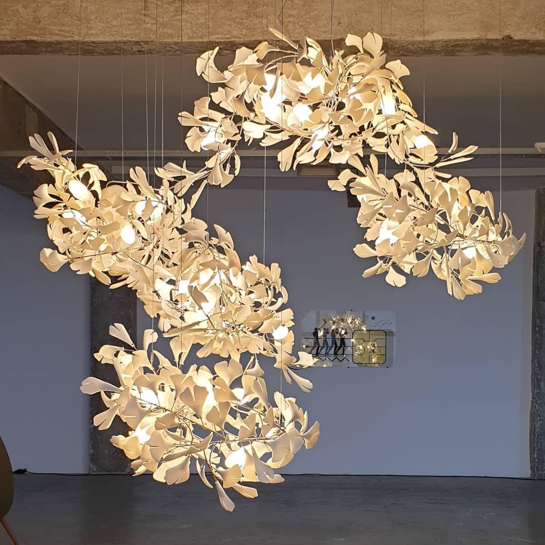 Ginkgo Chandelier F
