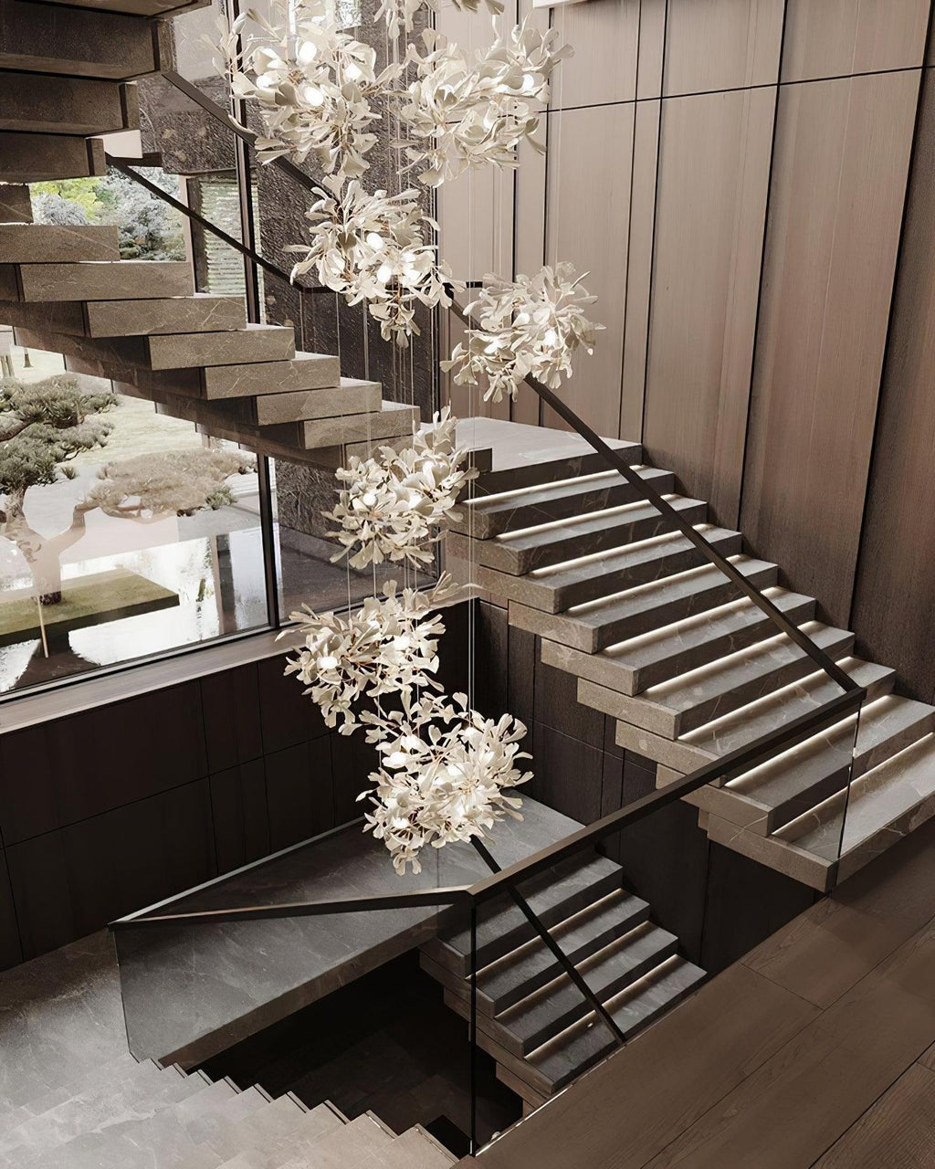 Ginkgo Chandelier F