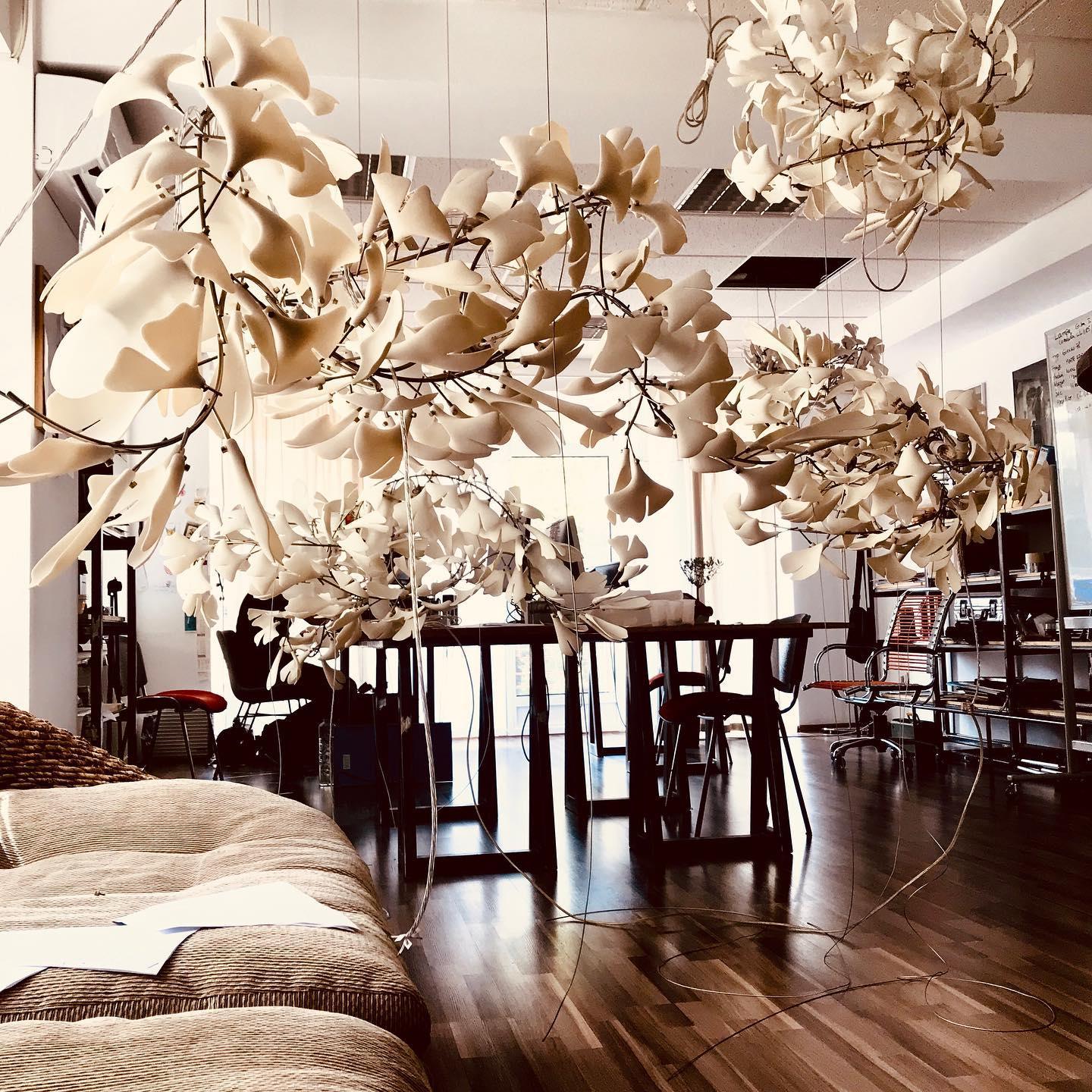 Ginkgo Chandelier G