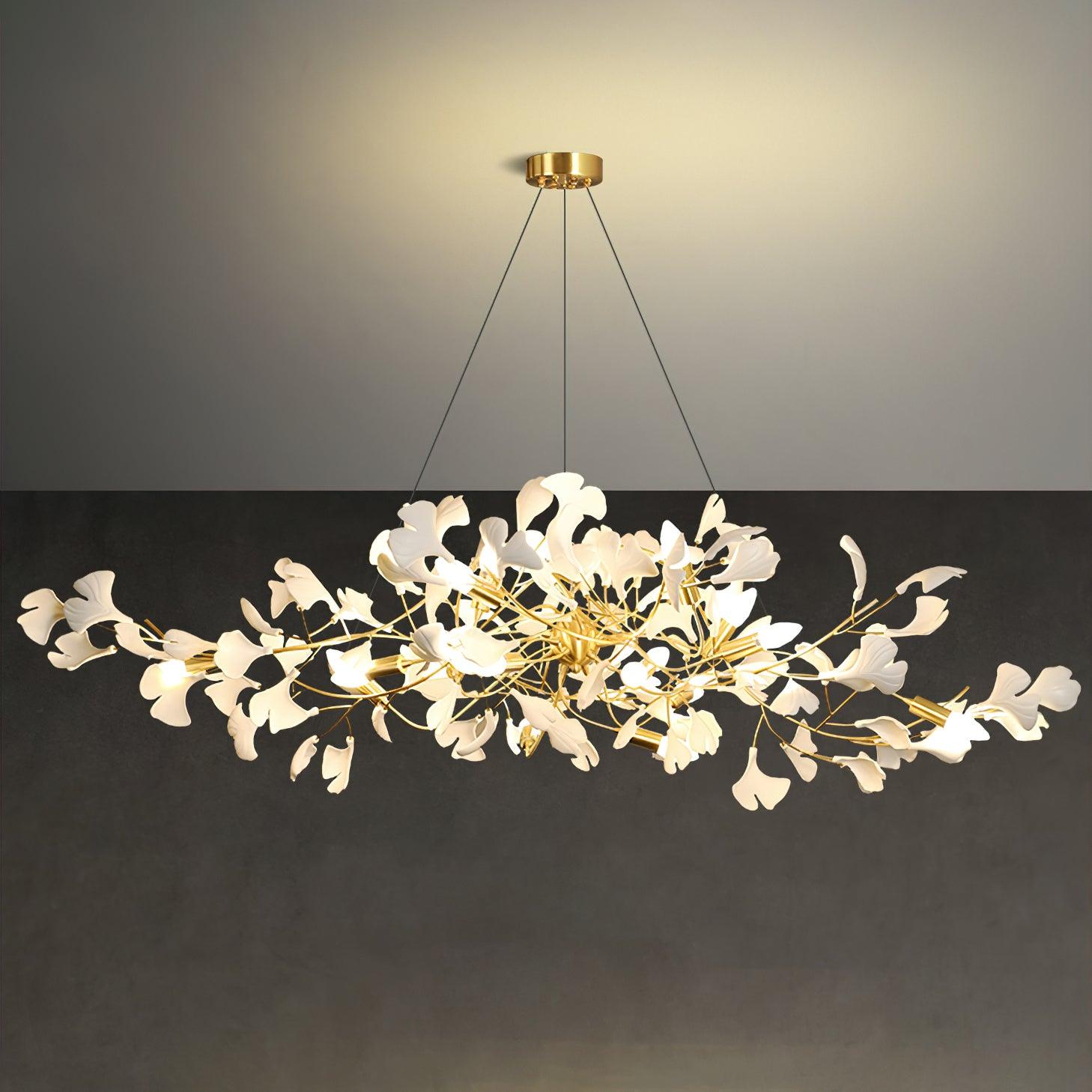 Ginkgo Chandelier I