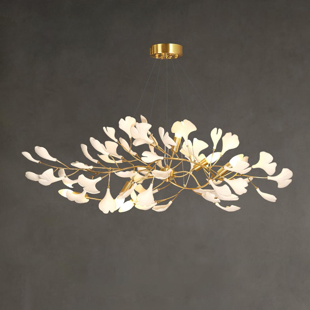 Ginkgo Chandelier I