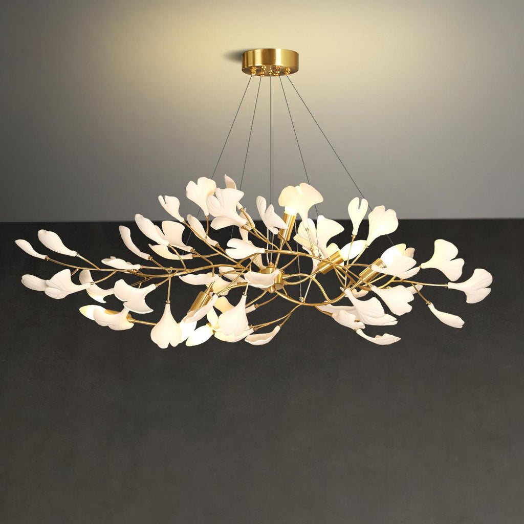 Ginkgo Chandelier I