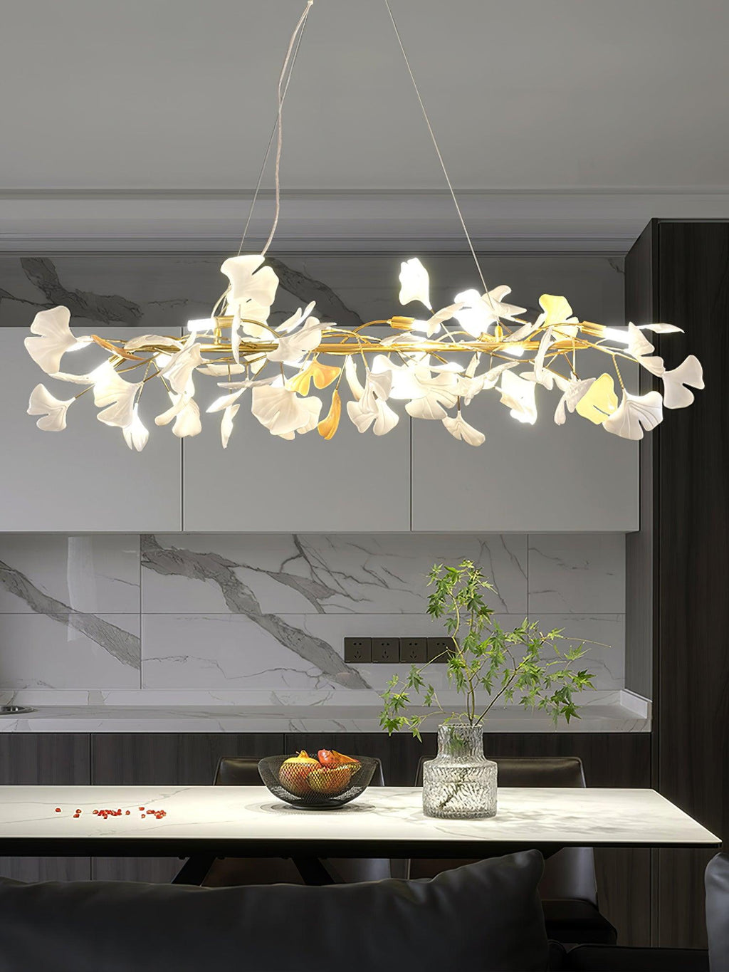 Ginkgo Chandelier M