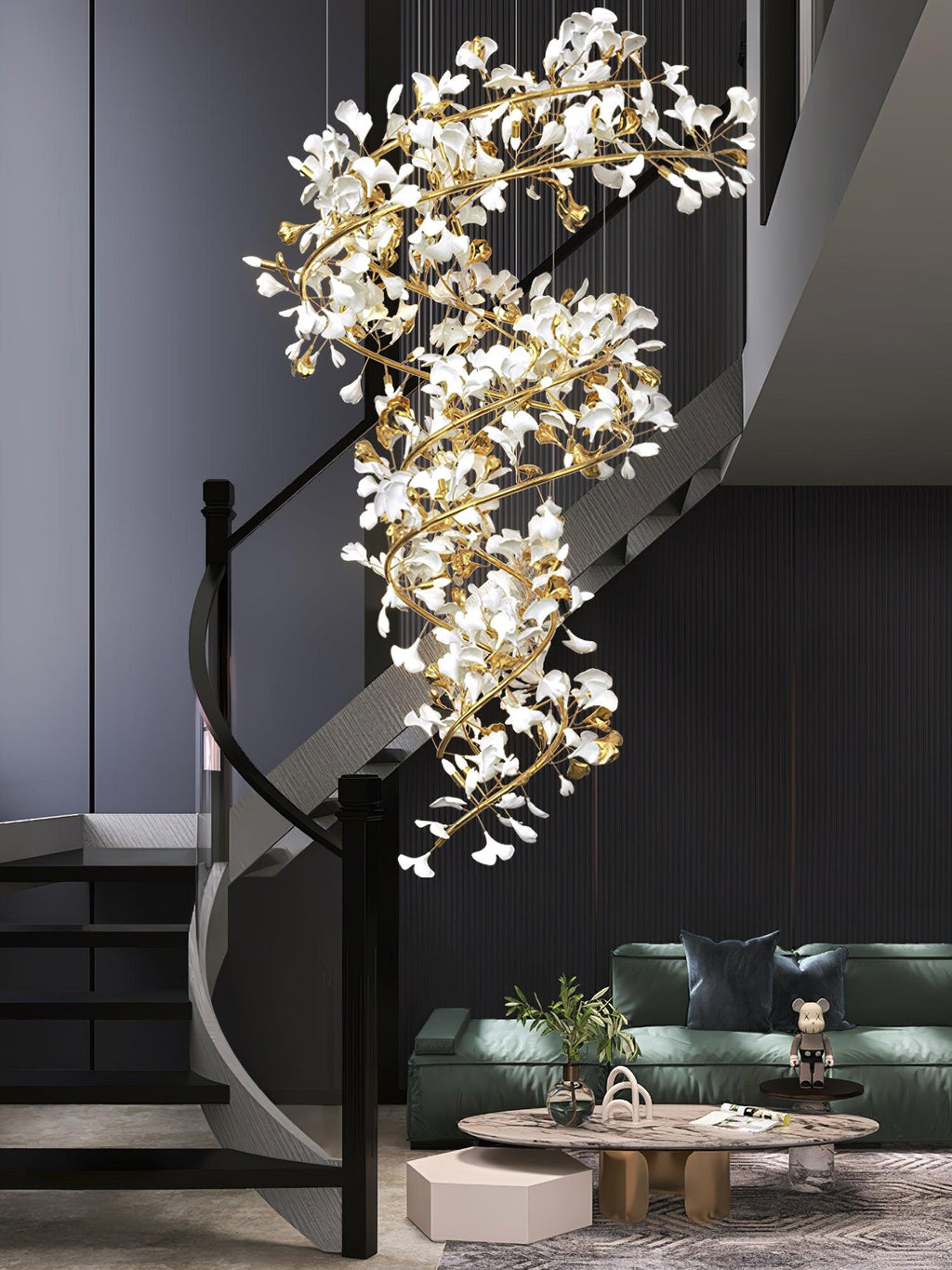 Ginkgo Chandelier Type Q