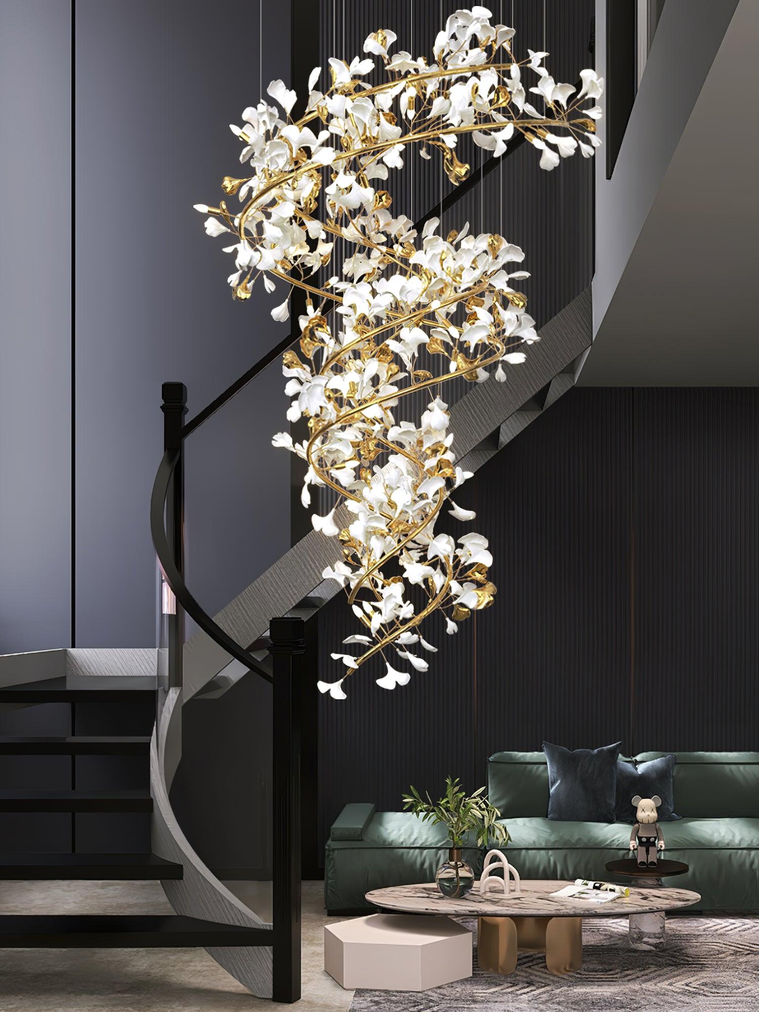 Ginkgo Chandelier Type Q