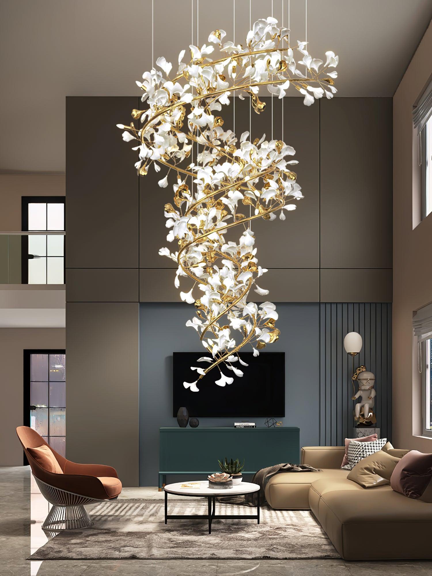 Ginkgo Chandelier Type Q