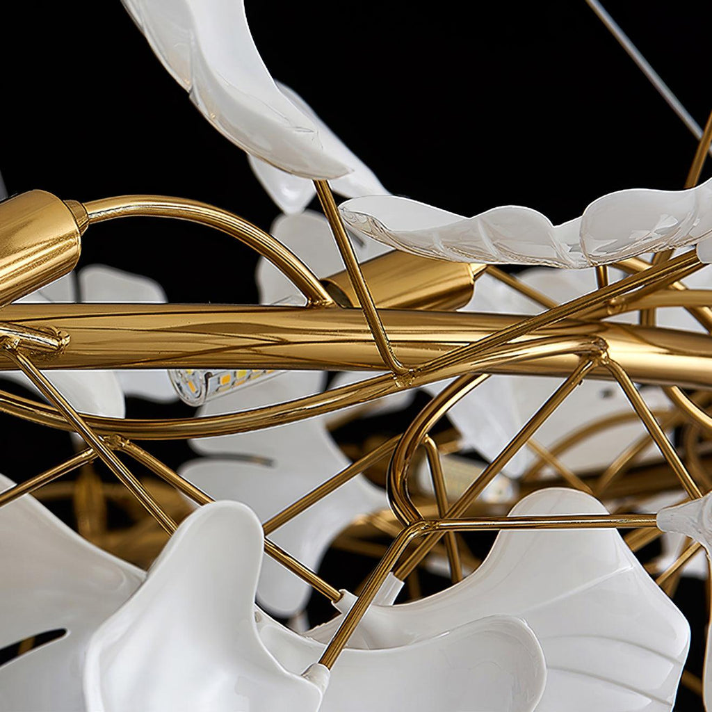 Ginkgo Halo Chandelier