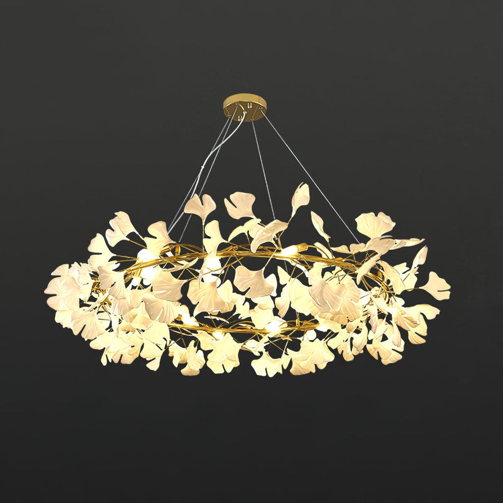 Ginkgo Halo Chandelier - ZozHome