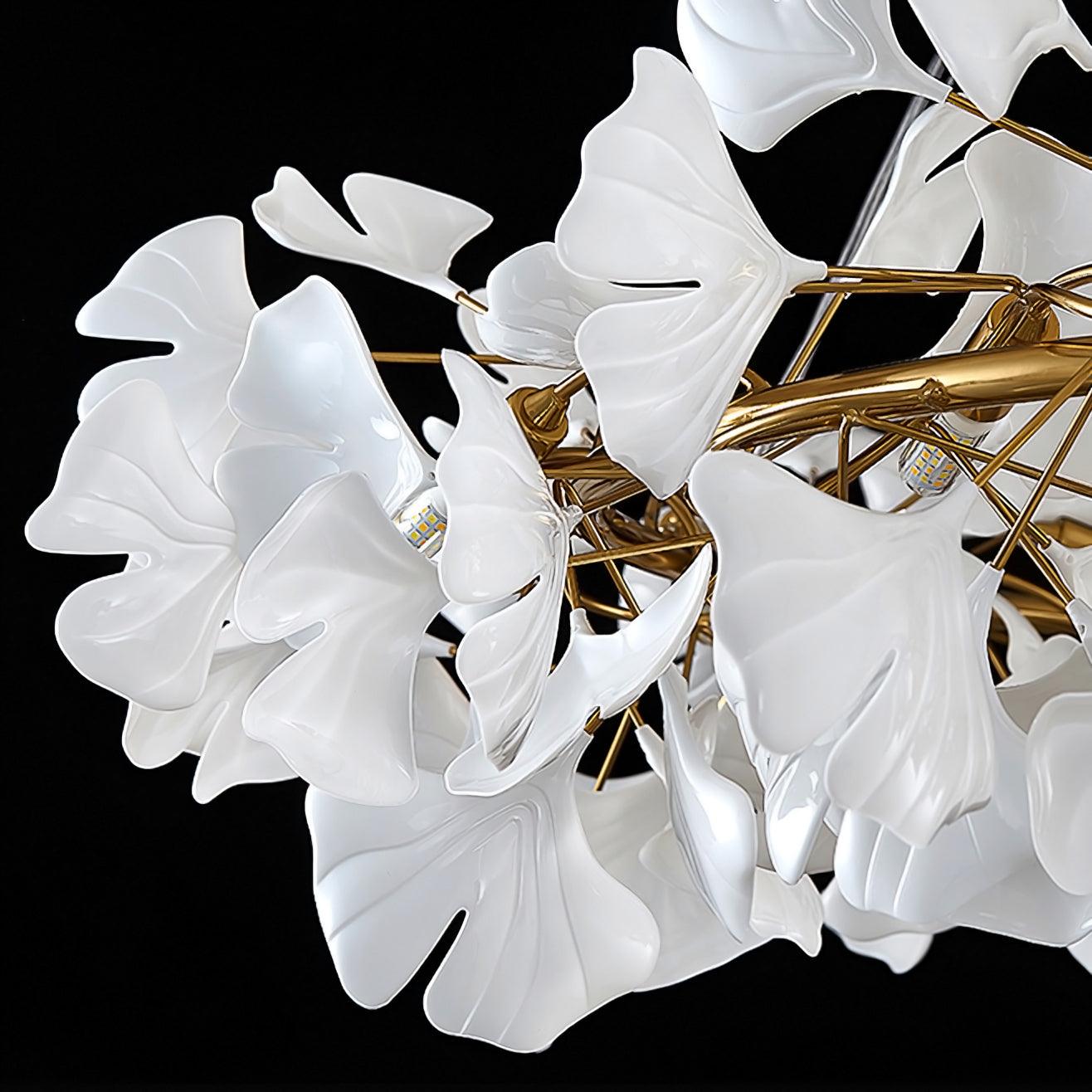 Ginkgo Halo Chandelier