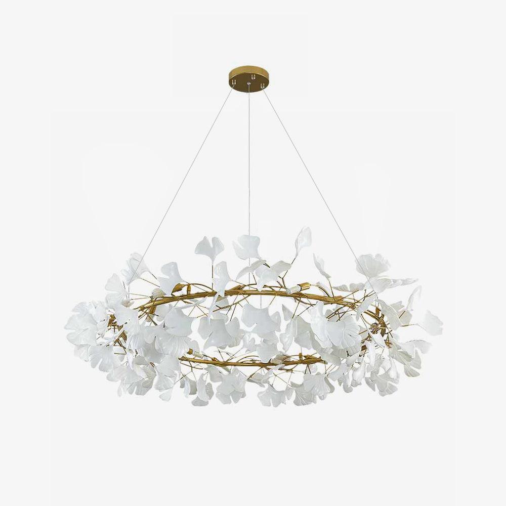 Ginkgo Halo Chandelier