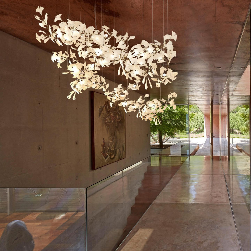 Ginkgo Leaf Chandelier C
