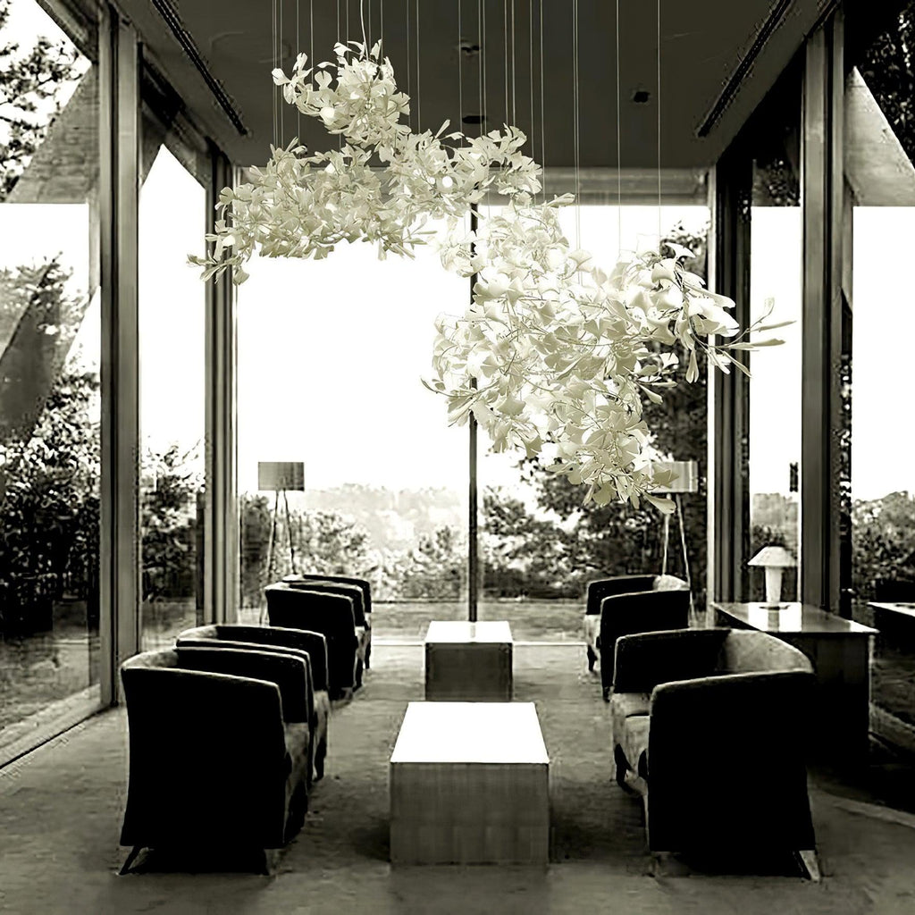 Ginkgo Leaf Chandelier C
