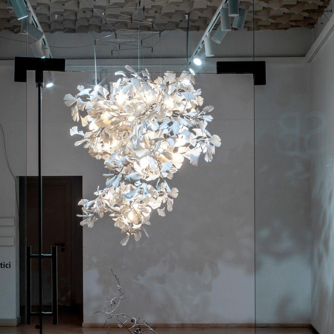 Ginkgo Leaf Chandelier C