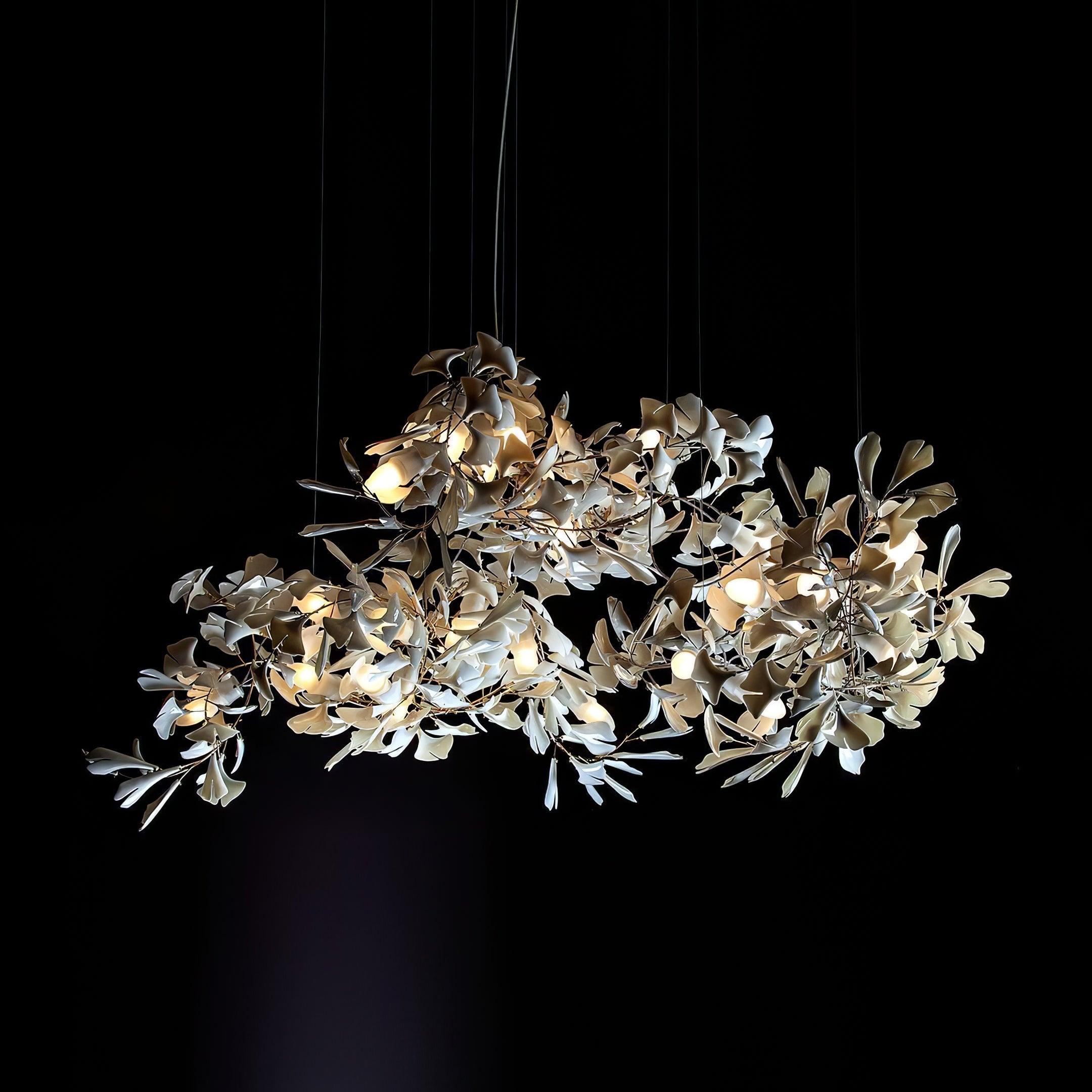 Ginkgo Leaf Chandelier C