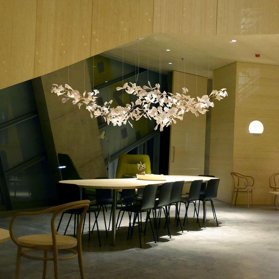 Ginkgo Leaf Chandelier C