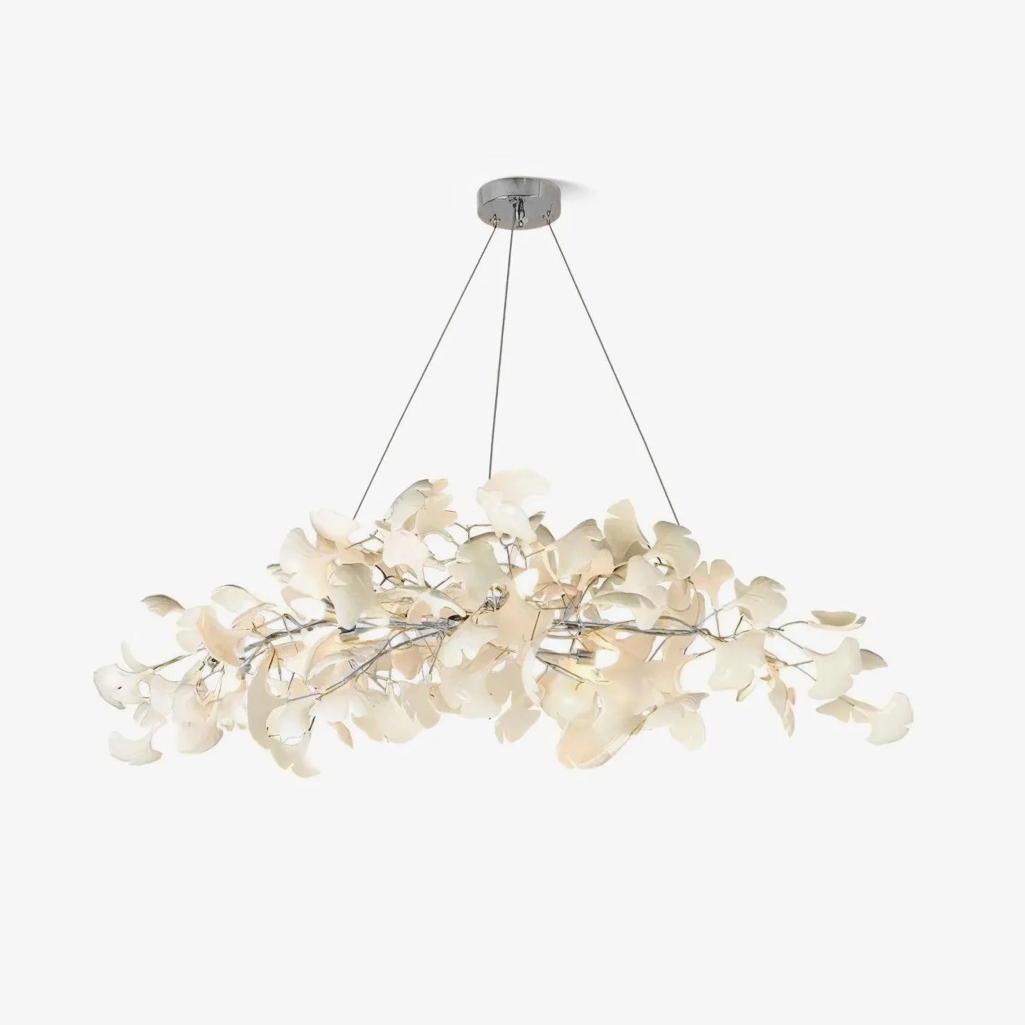 Ginkgo Leaf Chandelier Model A - ZozHome