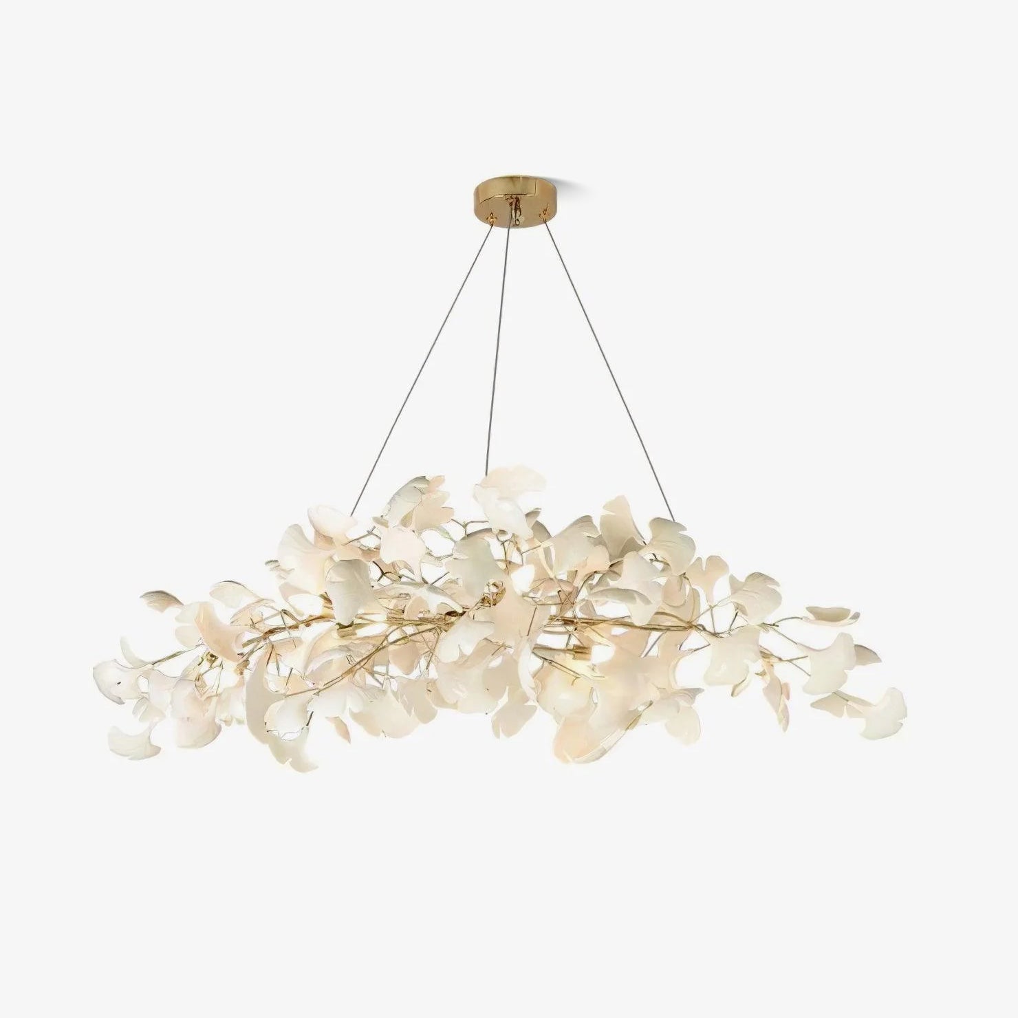 Ginkgo Leaf Chandelier Model A