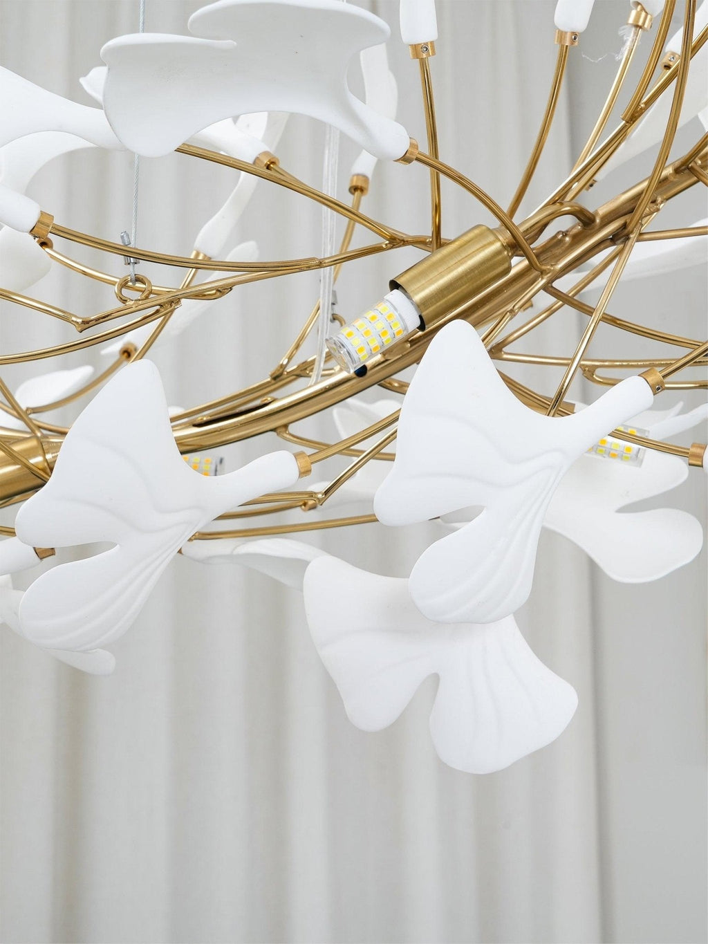 Ginkgo Leaf Chandelier Model B