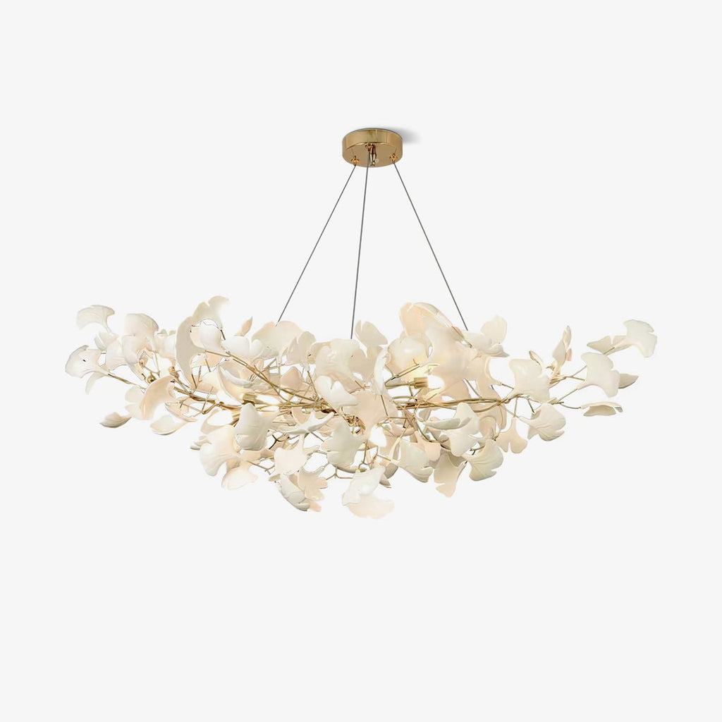 Ginkgo Leaf Chandelier Model B