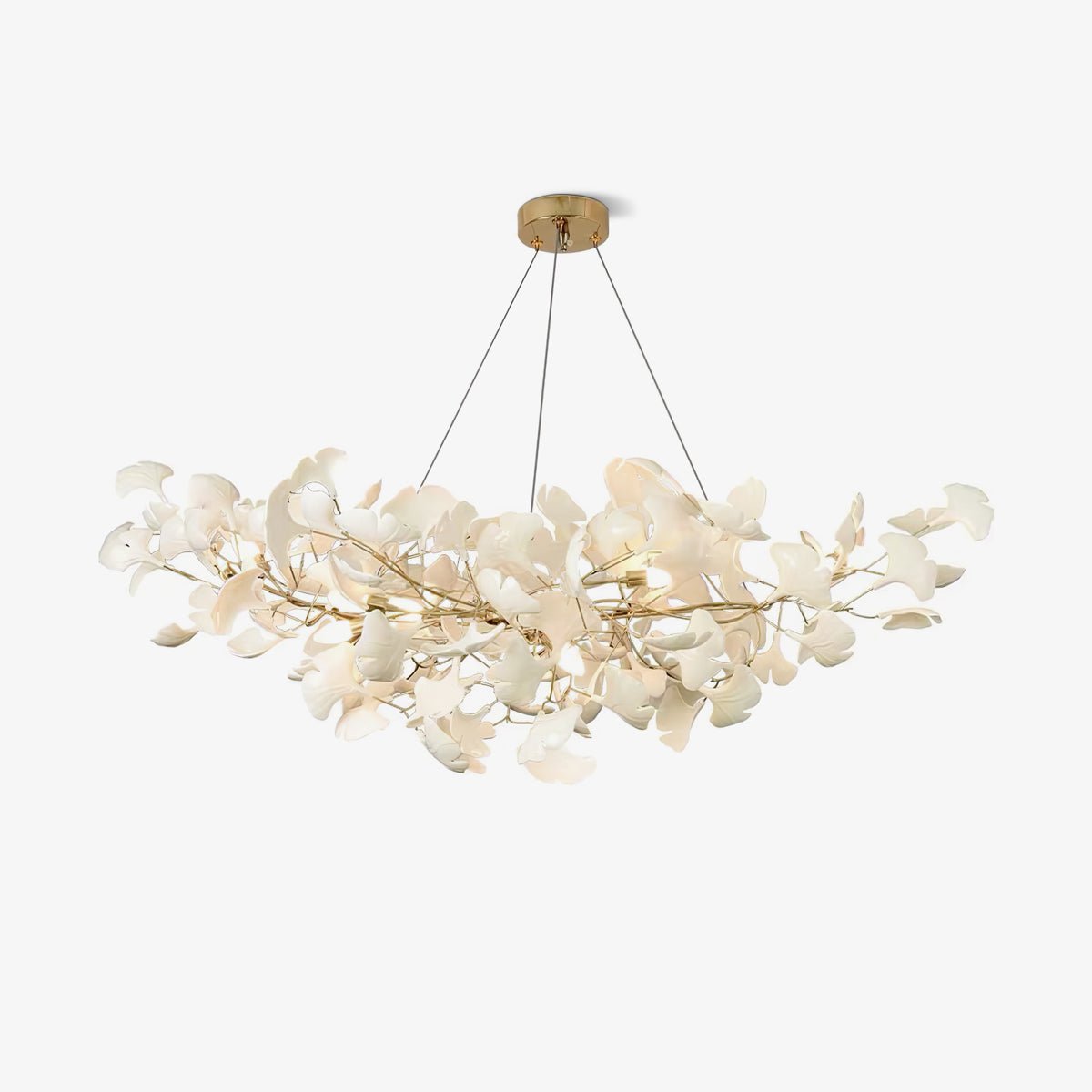 Ginkgo Leaf Chandelier Model B