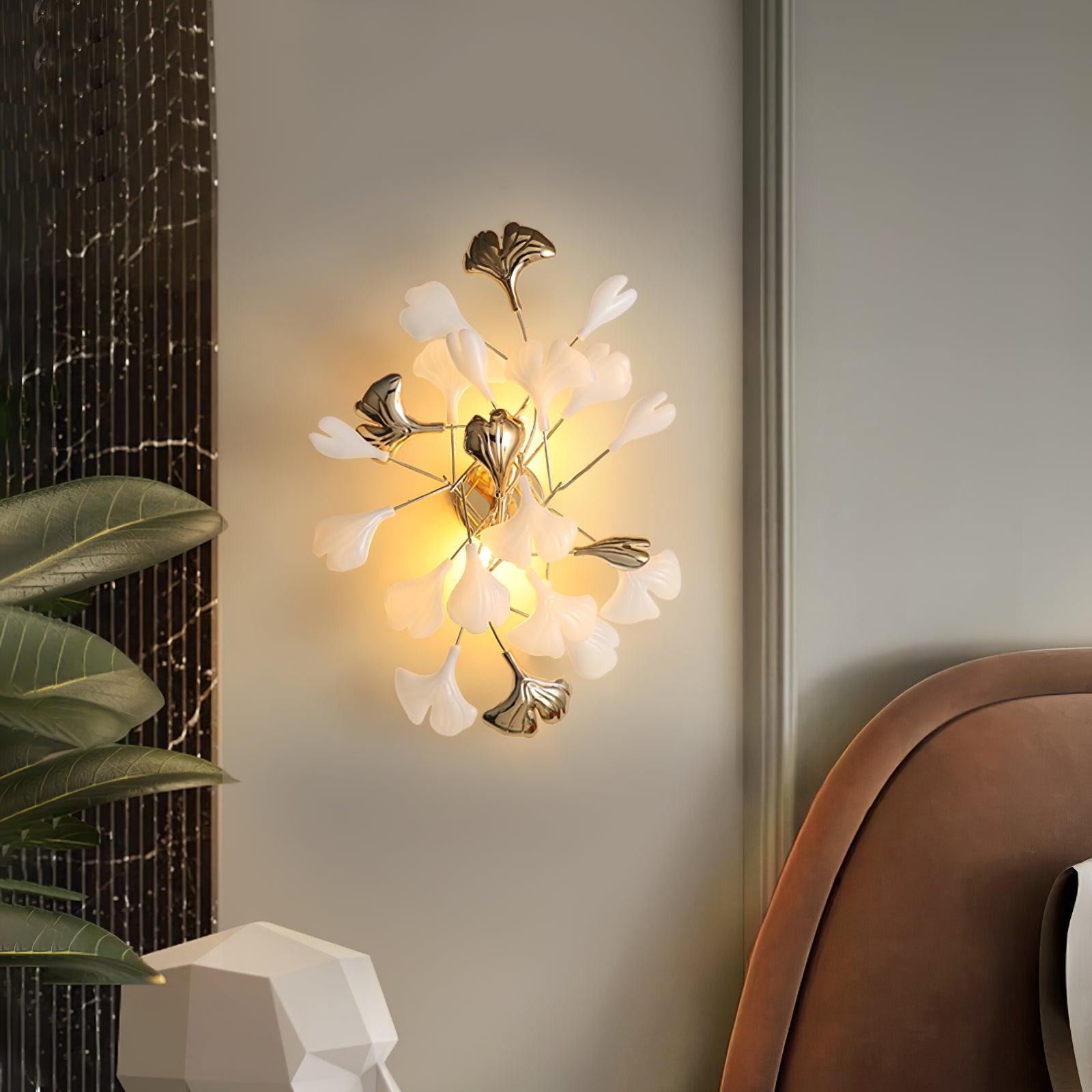 Ginkgo Leaf Wall Lamp