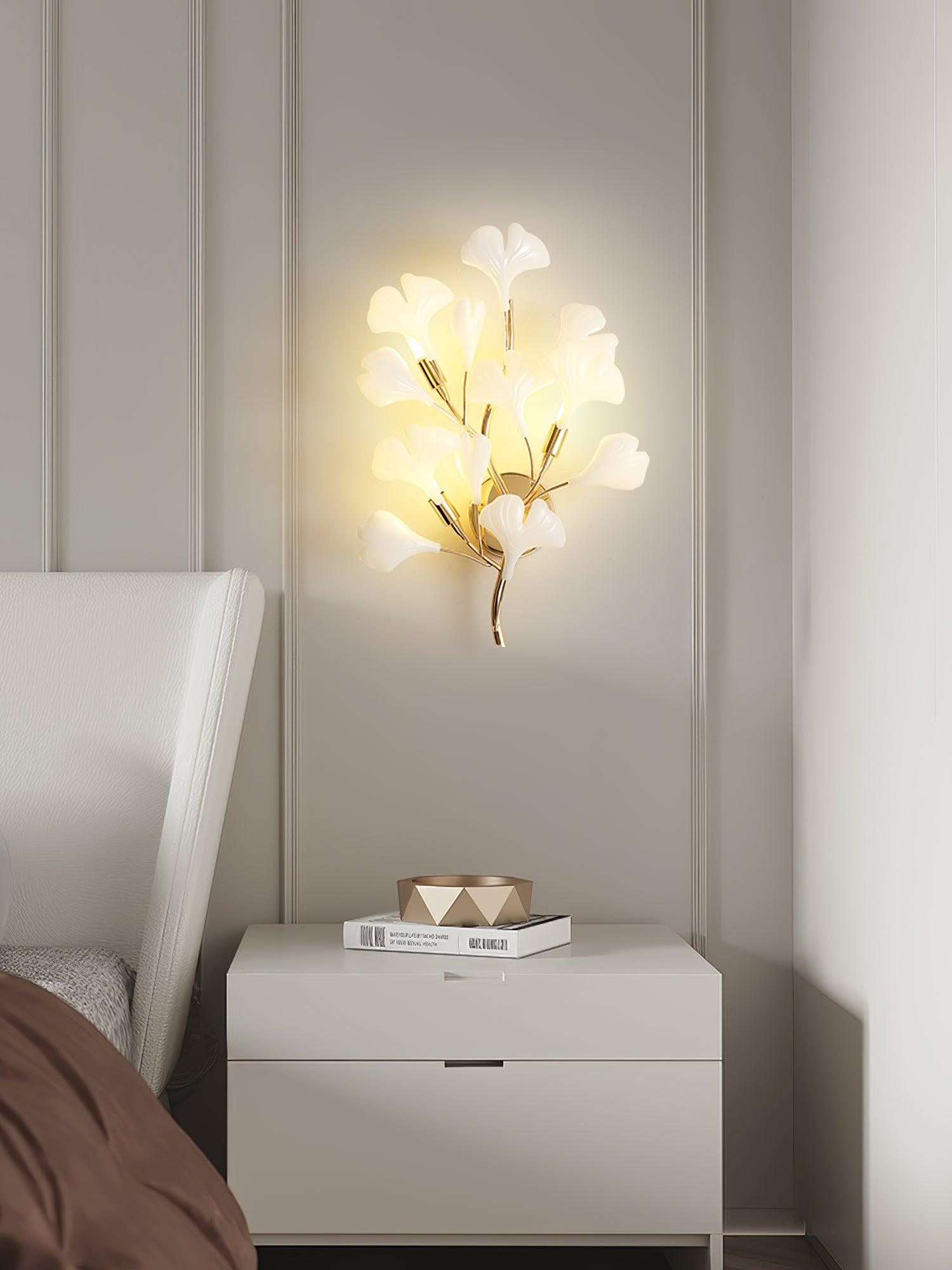 Ginkgo Leaf Wall Lamp