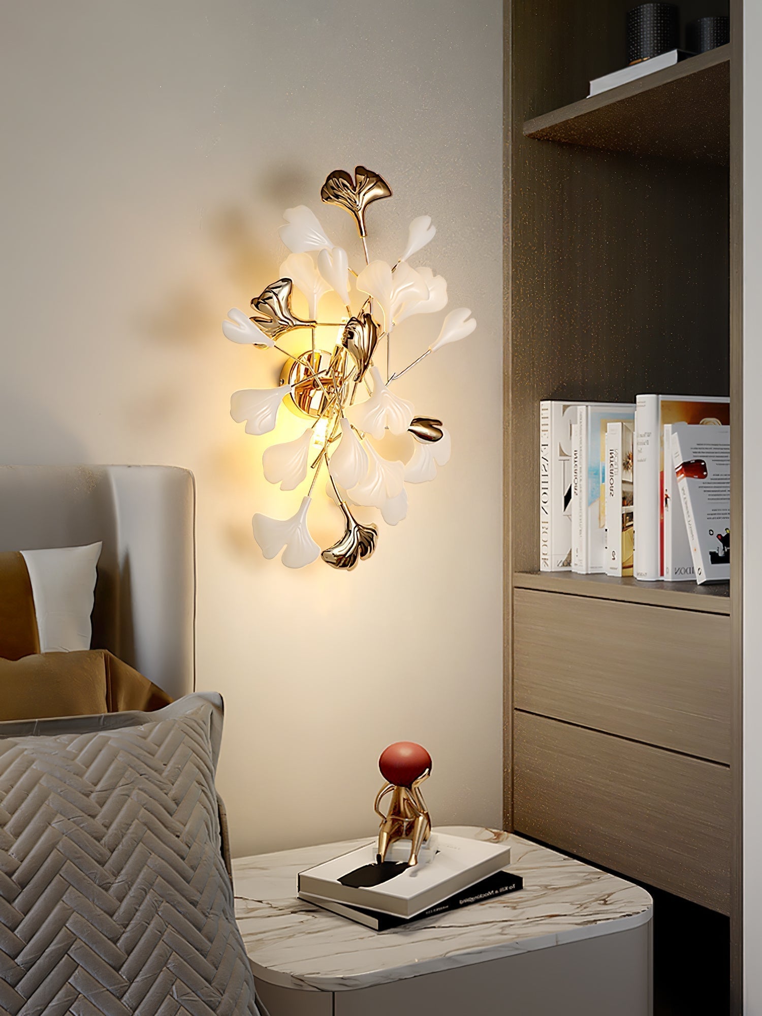 Ginkgo Leaf Wall Lamp