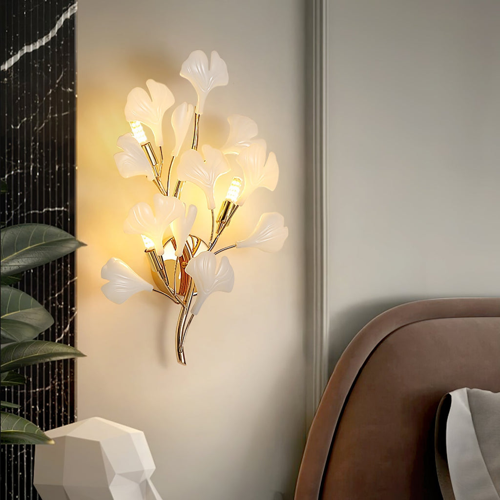 Ginkgo Leaf Wall Lamp