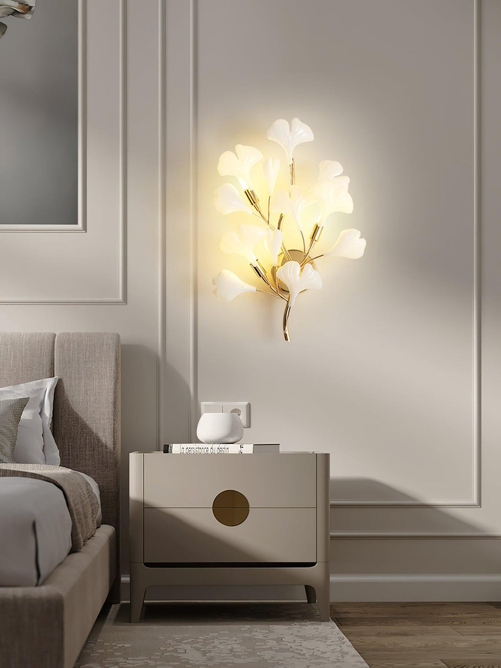 Ginkgo Leaf Wall Lamp