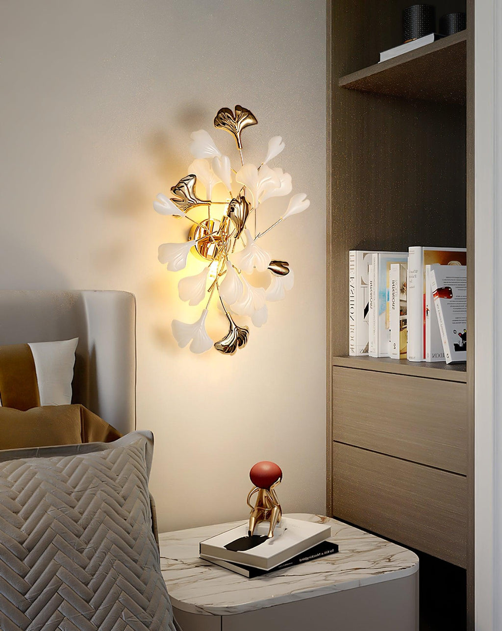 Ginkgo Leaf Wall Lamp