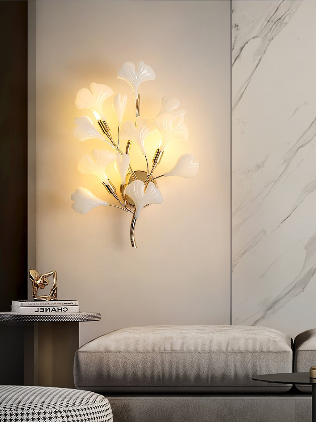 Ginkgo Leaf Wall Lamp