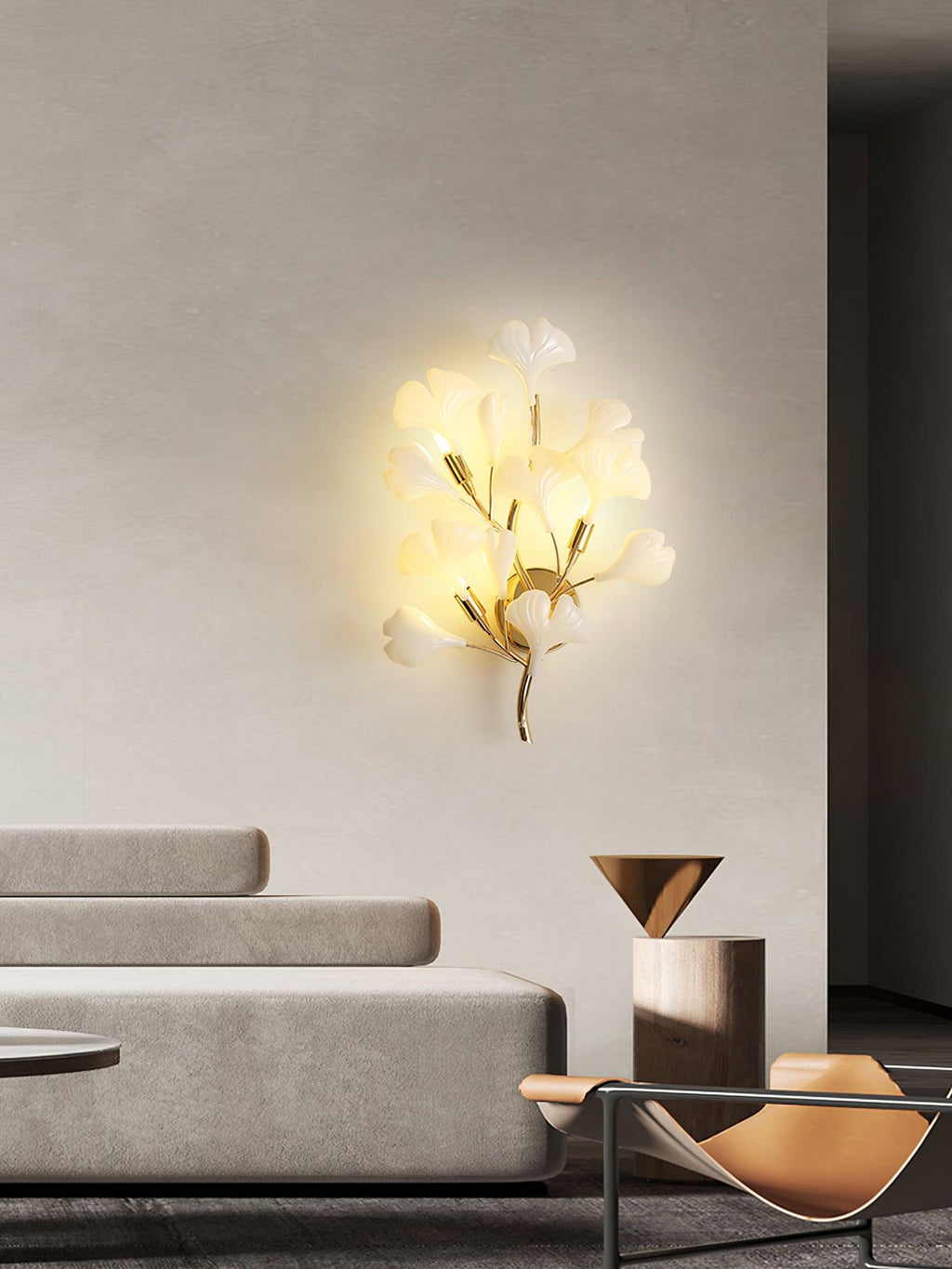 Ginkgo Leaf Wall Lamp