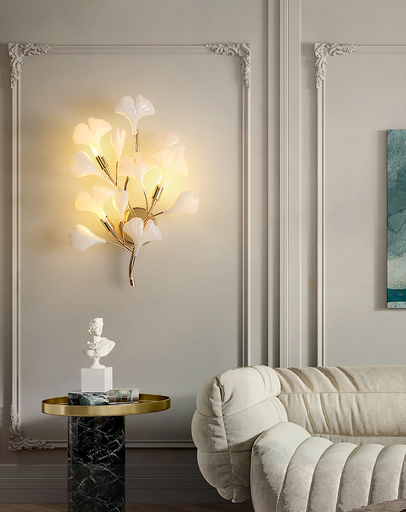 Ginkgo Leaf Wall Lamp
